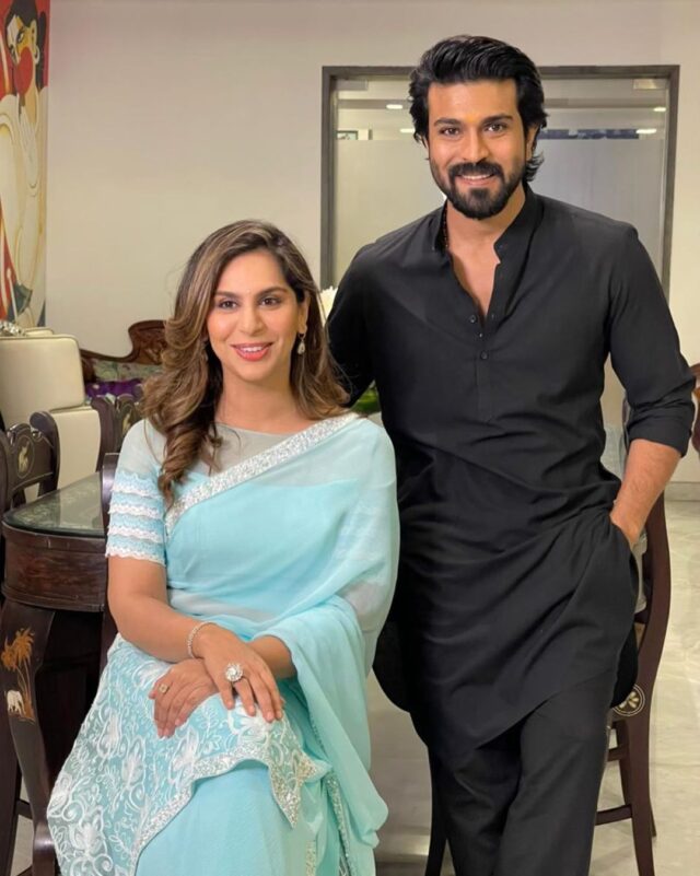 Ram Charan With her Wife