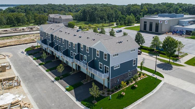 56 town homes in Brooklyn Park